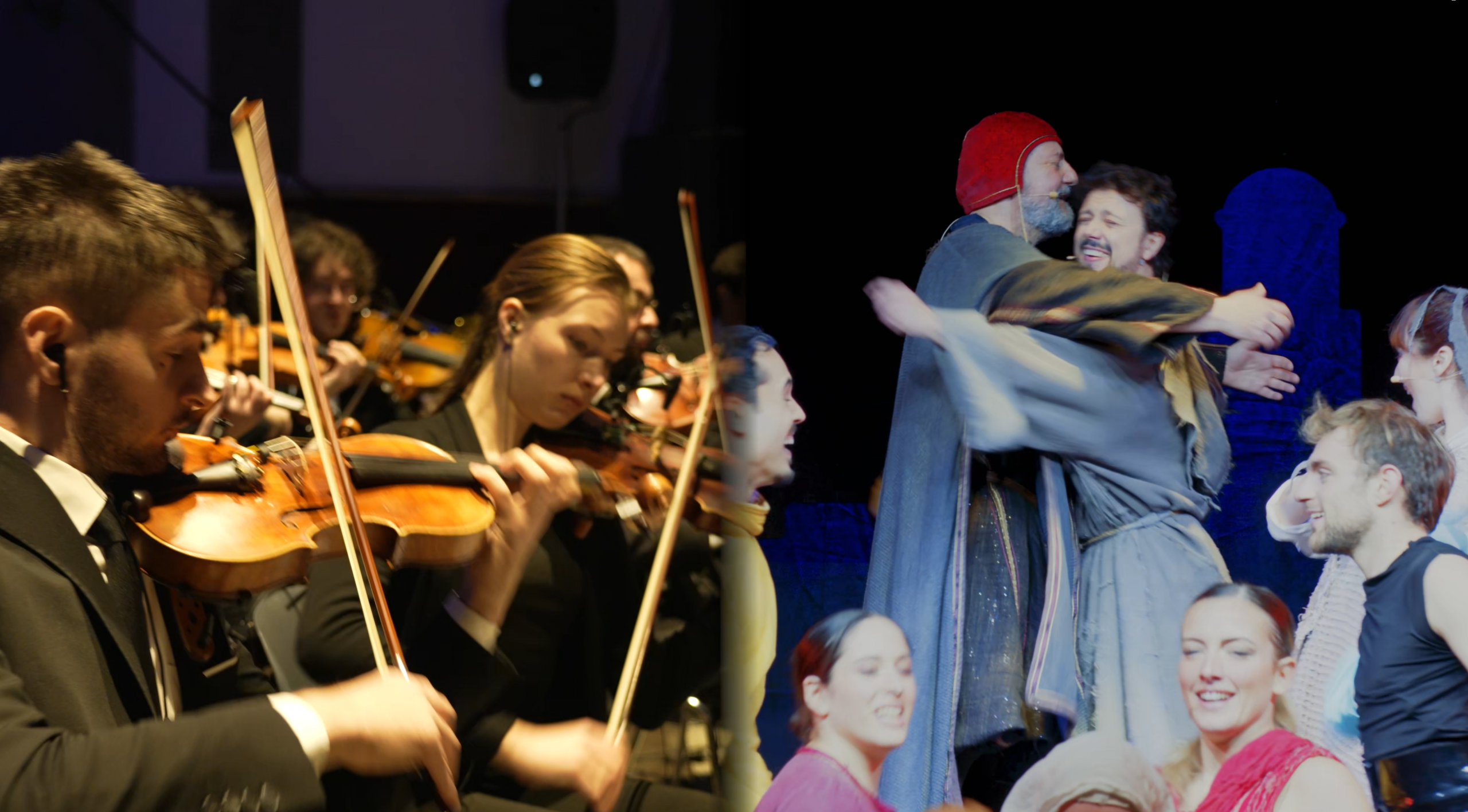 A Roma, per la prima volta: Forza Venite Gente con orchestra dal vivo!